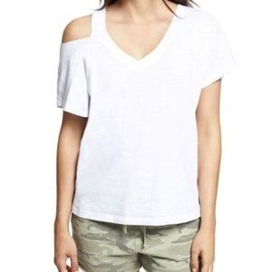 COPY - Sanctuary White T-shirt w/ Shoulder Cut-out